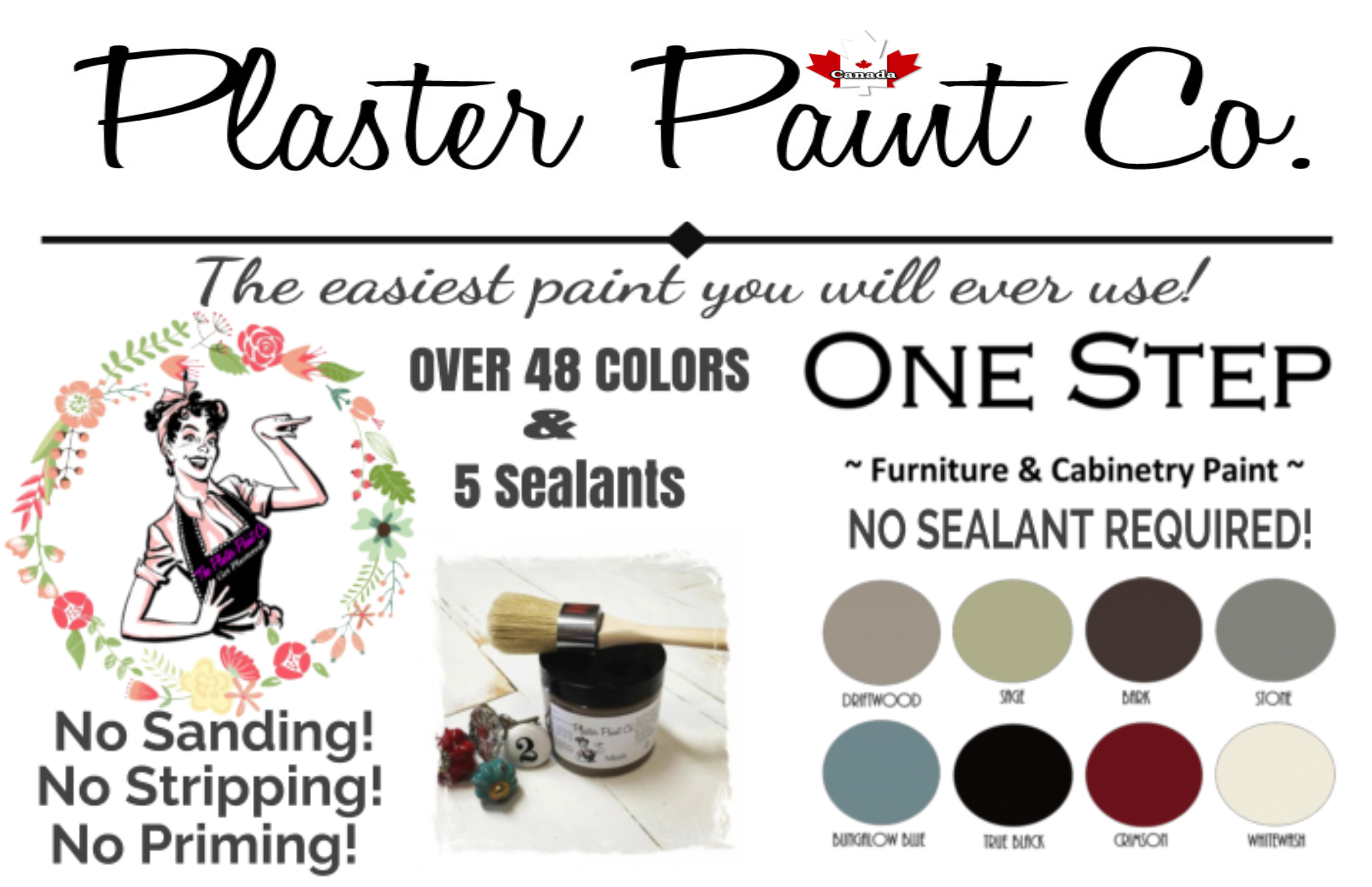 Plaster Paint Company Color Chart