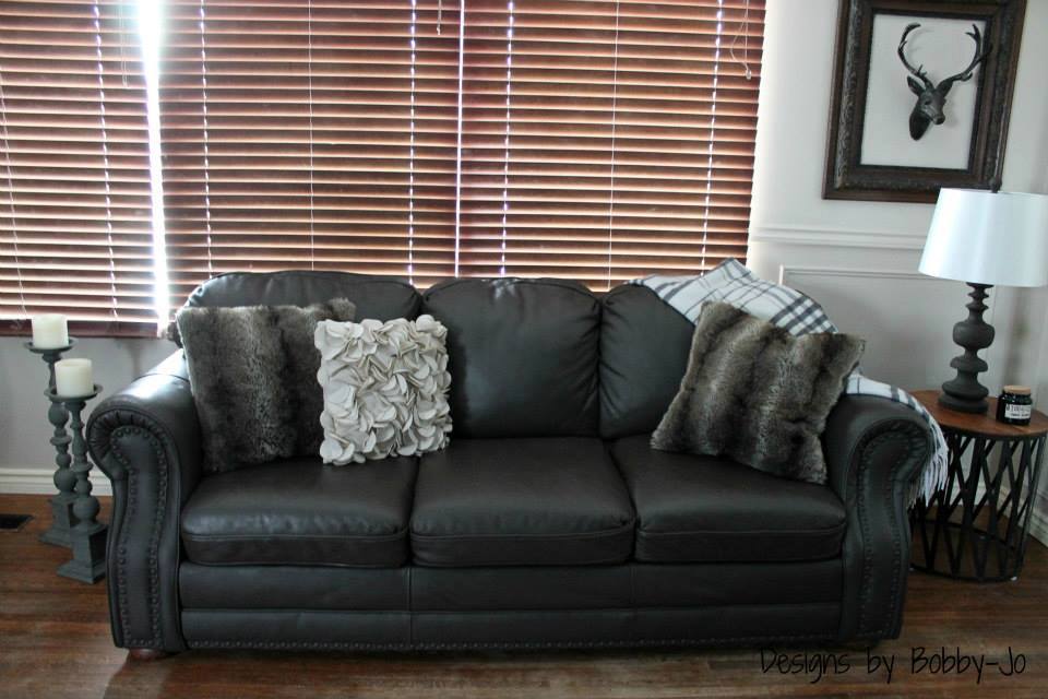 Black leather paint for sofa 2025